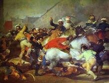 La carga de los mamelucos de Goya