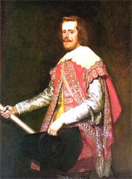 Felipe IV retratado por Velázquez