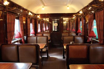Museo del Ferrocarril - vagón restaurante
