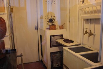 Museo del Ferrocarril - cocina