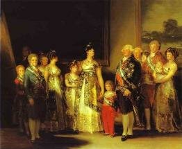familia de Carlos IV por Goya