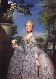 María Luisa de Parma por Mengs