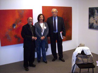 Miguel Tugores, María Pilar García y Agustín Media en DEARTE 2010