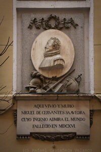 Placa Cervantes
