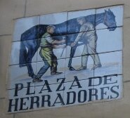 azulejo Plaza de Herradores
