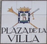 azulejo de la Plaza de la Villa