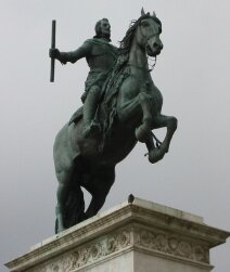 estatua ecuestre de Felipe IV